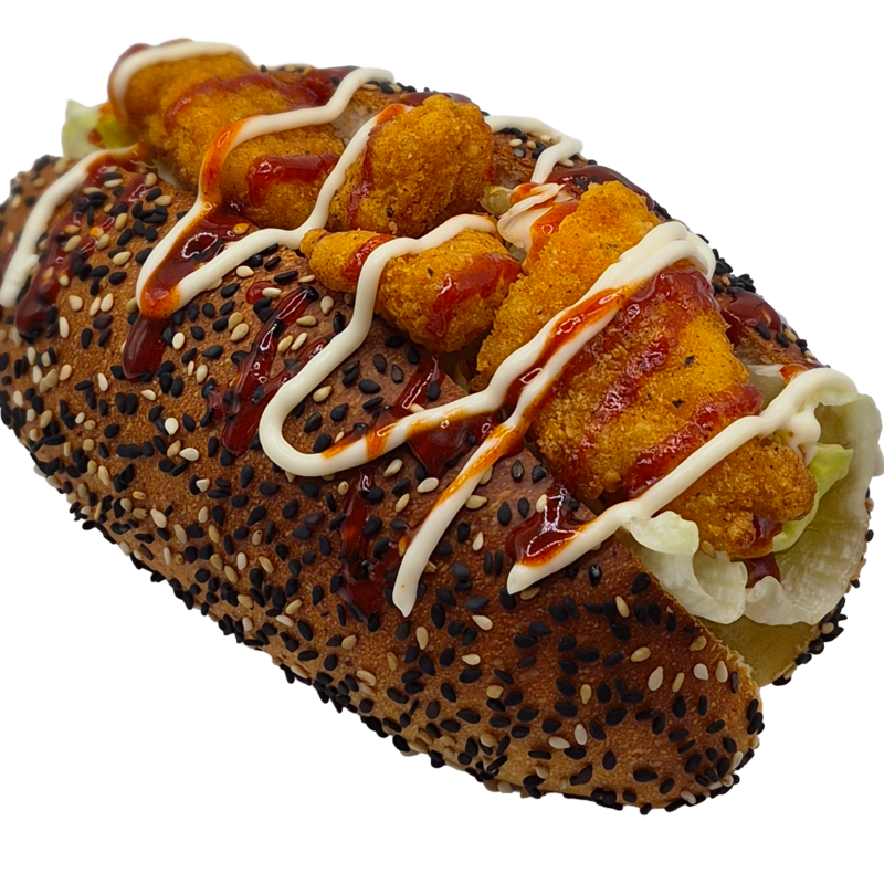 Korean Fried Chicken Bun